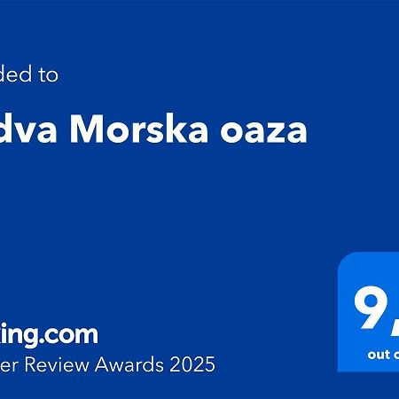 Budva Morska Oaza Exterior foto